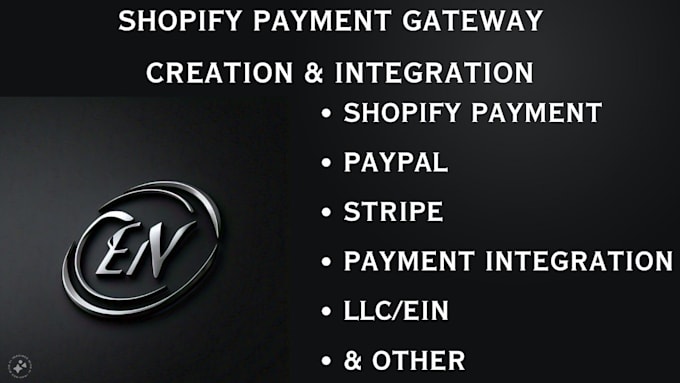 Gig Preview - Do your shopify payment gateway paypal stripe payment integration