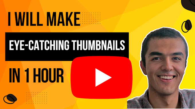 Gig Preview - Make 2 youtube thumbnails in less than 1 hour