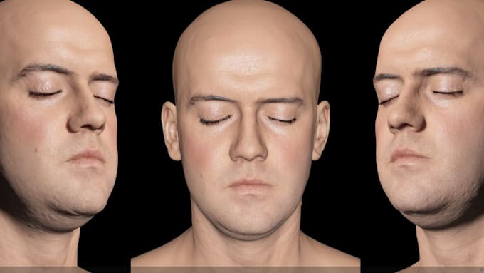 Gig Preview - Sculpt 3d head bust 3d face 3d helmet 3d action figure modelling for 3d printing