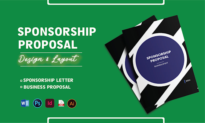 Gig Preview - Design sponsorship proposal, business proposal, sponsorsip deck, sponsorship