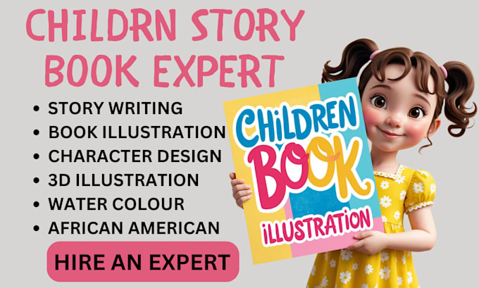 Gig Preview - Illustrate children story book illustration children story book illustration