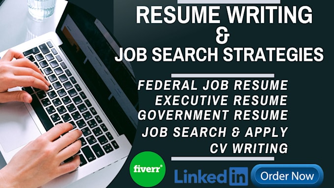 Gig Preview - Write ats resume, build executive CV federal job search security resume writing