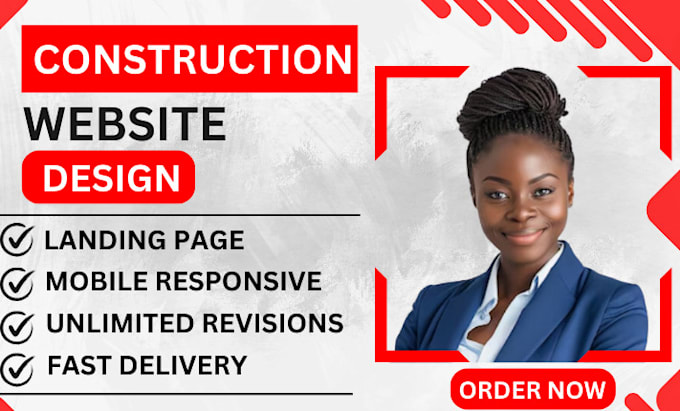 Gig Preview - Construction website, remodeling website in wordpress