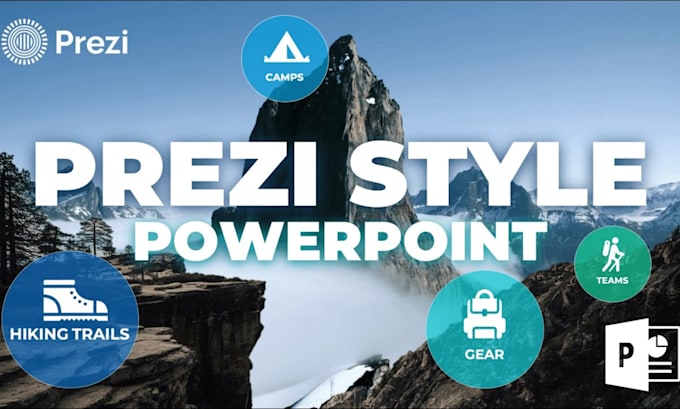 Gig Preview - Design powerpoint presentation prezi template, canva, google slide investor, ppt