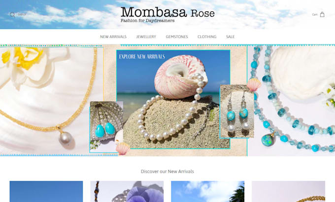 Bestseller - design boho bohemian shopify store creative artistic website bohemain fashion