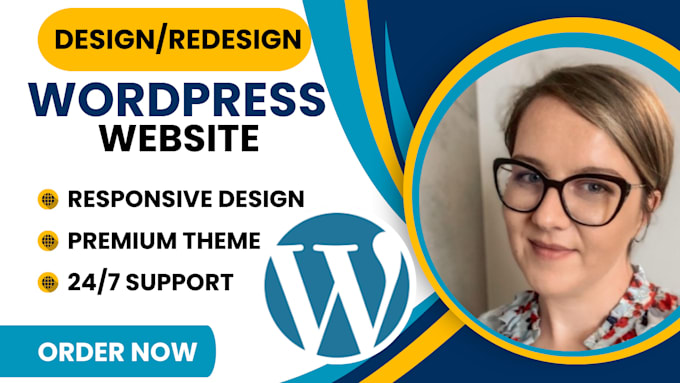 Gig Preview - Create wordpress business website design wordpress website redesign wordpress