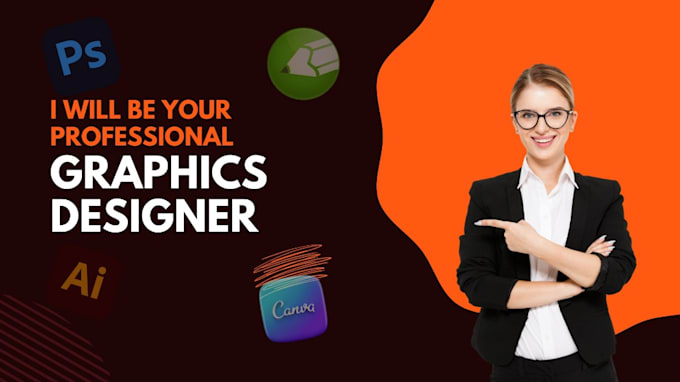 Gig Preview - Be your professional graphic designer