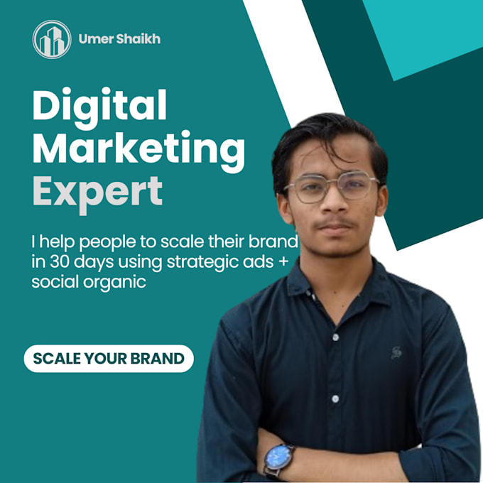 Gig Preview - Be your strategic digital marketing expert and social media manager