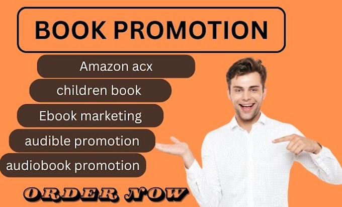 Gig Preview - Promote book, children book, amazon, shoutout children book, audible, audiobook