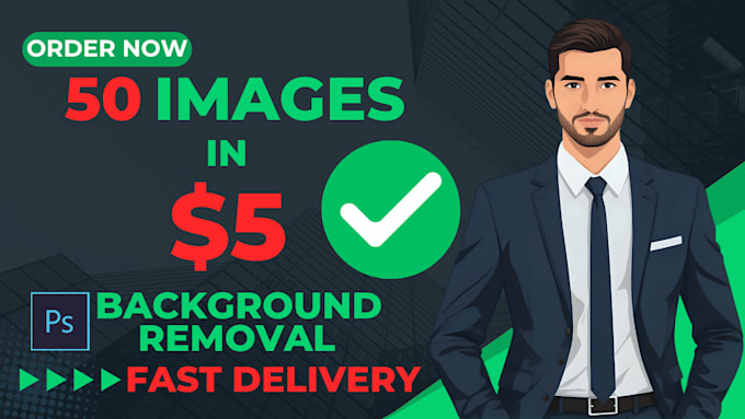 Gig Preview - Clear, cutout or remove image background with fast delivery