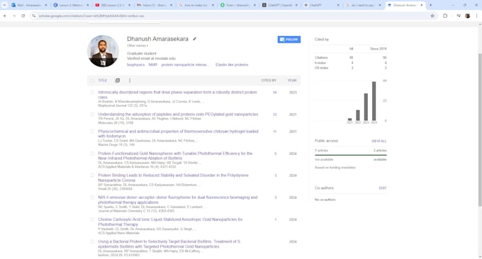 Gig Preview - Ace chemistry with personalized online lessons