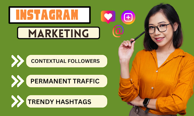 Gig Preview - Do  instagram marketing or promotion for organic growth