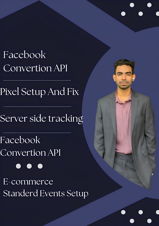 Gig Preview - Setup or fix facebook pixel conversion API ga4 server side tracking by gtm