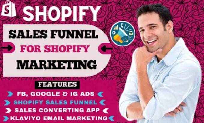 Gig Preview - Do shopify marketing shopify sales promotion traffic klaviyofb ads campaign