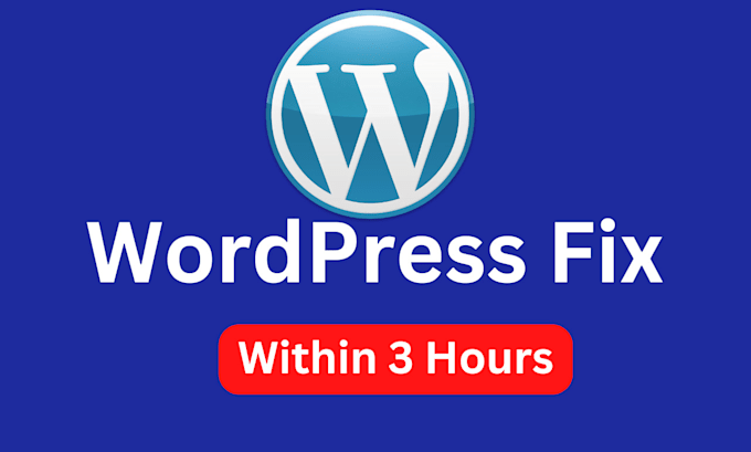 Gig Preview - Fix your wordpress website issue, errors and provide wp help