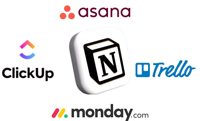 Gig Preview - Be your expert in asana trello clickup notion monday