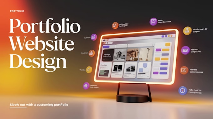 Bestseller - create a portfolio website to showcase your work