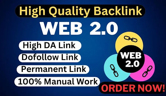 Gig Preview - Do web 2 0 dofollow backlinks