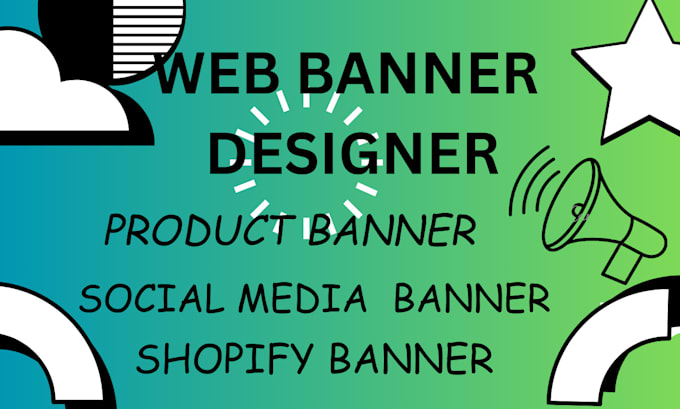 Gig Preview - Design a awesome web banners, website ad banners