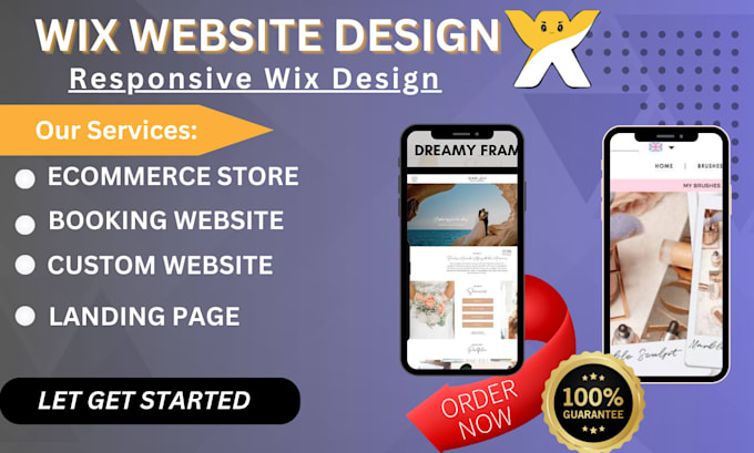 Gig Preview - Create business wix website update your existing wix website to meet your need