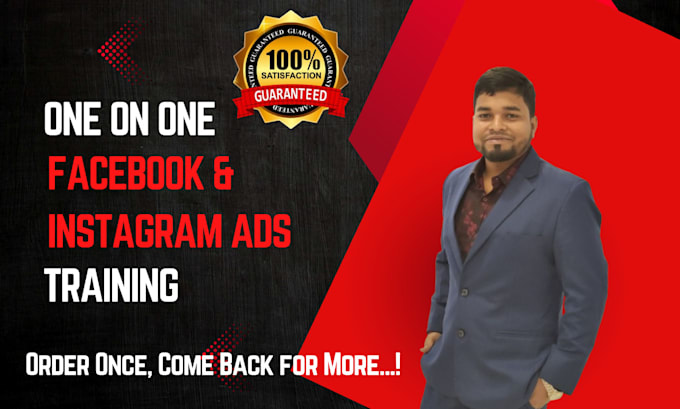 Gig Preview - Train up facebook ads and instagram ads 1 on 1 coaching for success