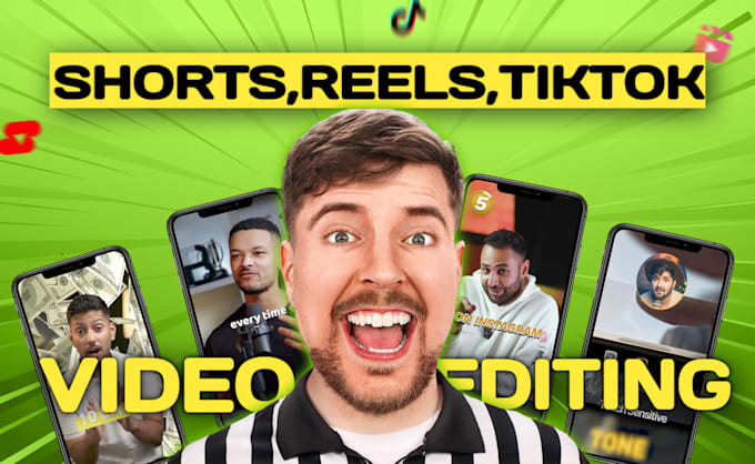 Bestseller - edit shorts for instagram reels, youtube shorts and tiktok