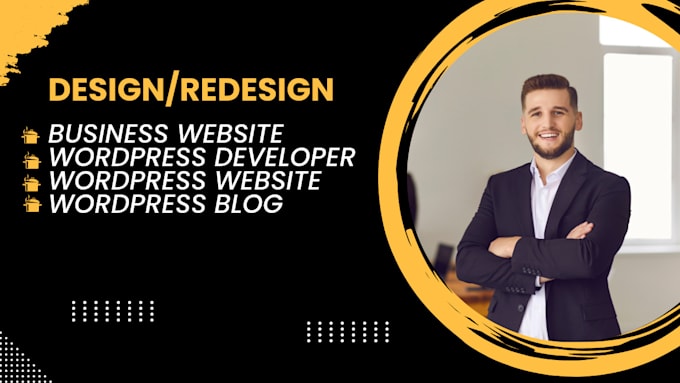 Gig Preview - Create wordpress business websites, and wordpress websites