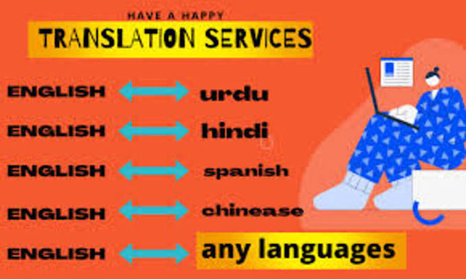 Gig Preview - Expert english to any language translation services