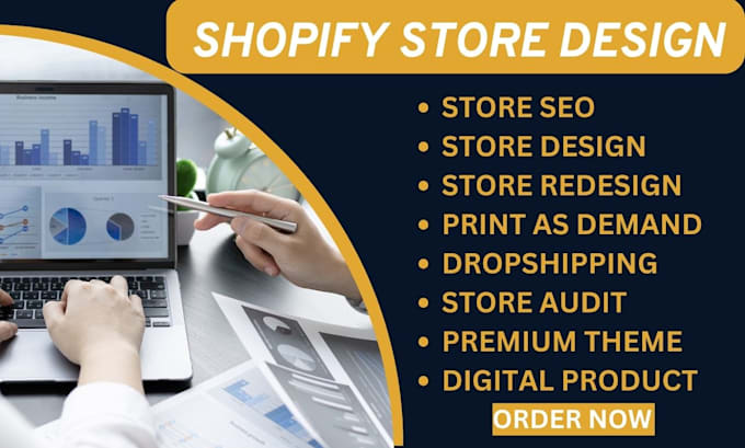 Bestseller - do shopify store design shopify dropshipping website shopify print on demand