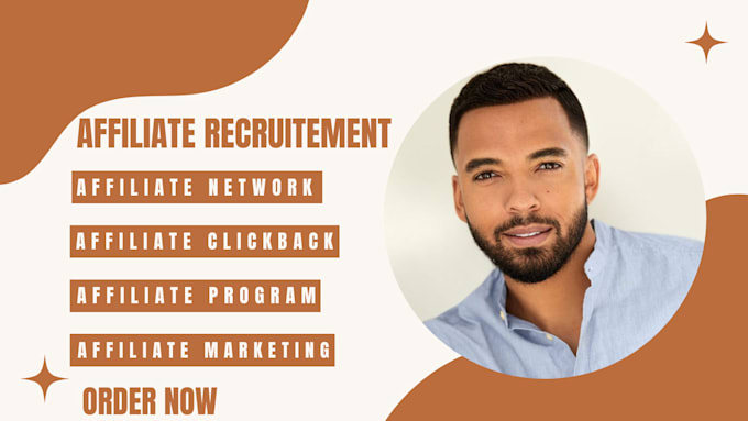 Gig Preview - Do affiliate recruitment affiliate link signup affiliate link promotion