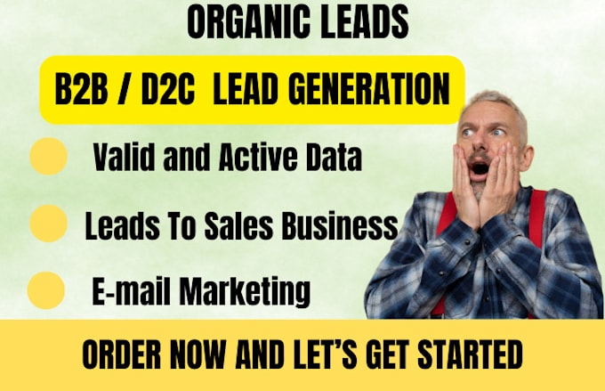 Gig Preview - Stimulate niche targeted bulk email list d2c, b2b lead for your business