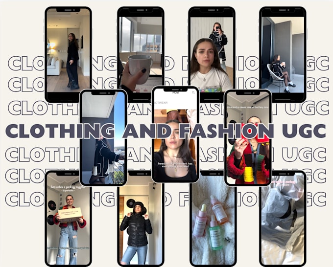 Gig Preview - Create fashion and clothing ugc