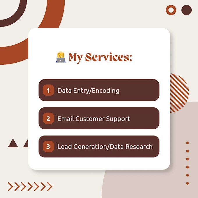 Bestseller - do data entry, email customer support and lead generation