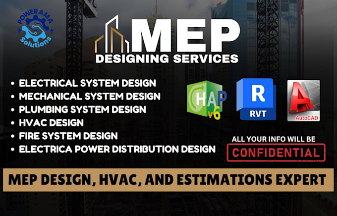 Gig Preview - Design electrical, plumbing, mep dwg for permit plan commercial, residential