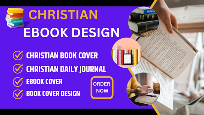 Gig Preview - Book cover design book cover design book cover ebook kindle christian book cover