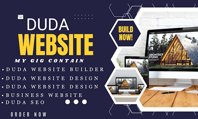 Gig Preview - Build duda website builder duda website design duda SEO build website web design