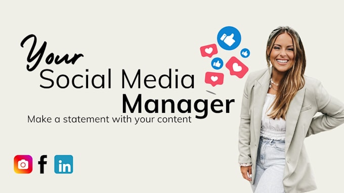 Gig Preview - Be your social media manager and content creator for your instagram account