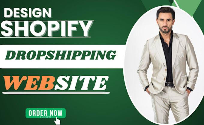 Gig Preview - Create shopify dropshipping store, shrine theme pro, shopify ecommerce website