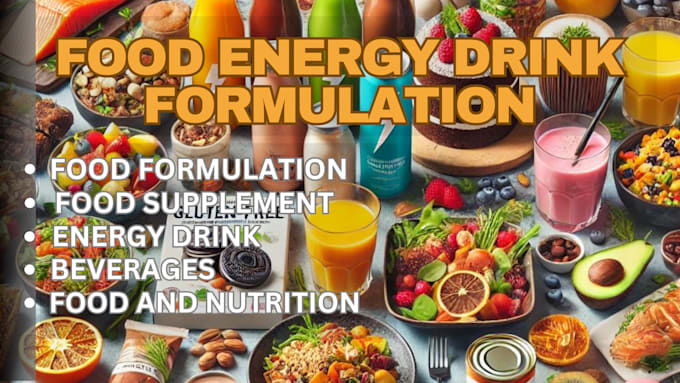 Bestseller - do food supplement and energy drink formulation, recipes for food and culinary