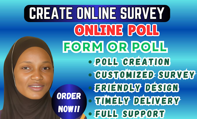 Gig Preview - Create online survey questionnaires and poll