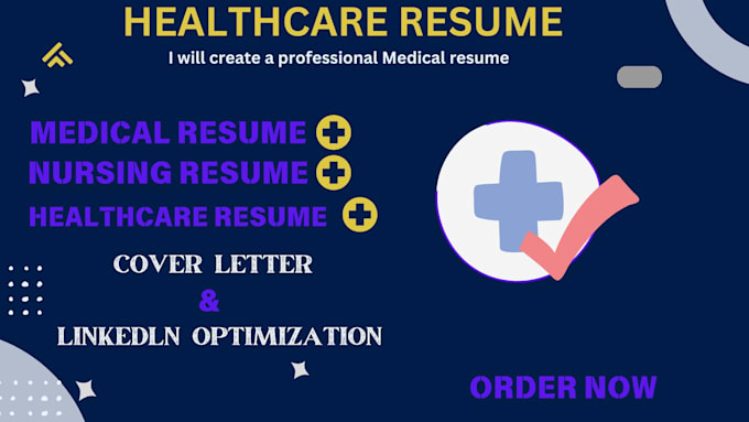 Gig Preview - Write nursing, medical and healthcare resume