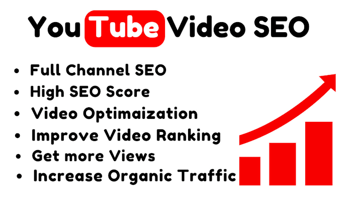 Gig Preview - Do optimize your youtube video SEO for top ranking