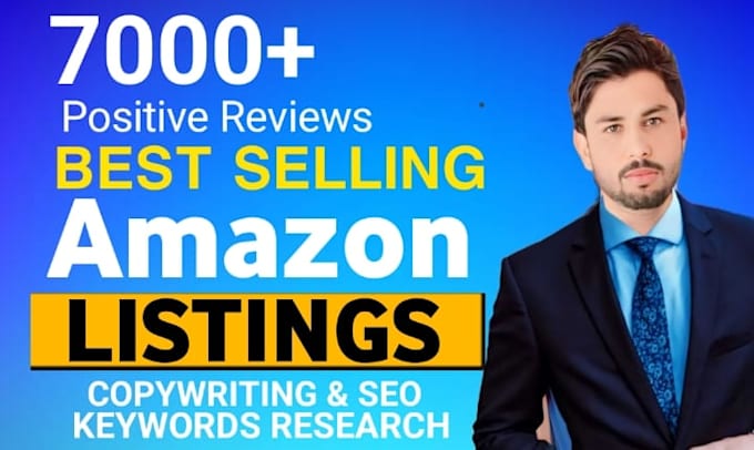 Gig Preview - Write powerful amazon listing optimization product description SEO bullet point