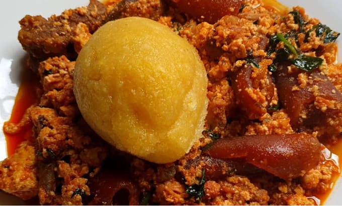 Bestseller - teach you how to cook eba and egusi soup with ponmo sauce