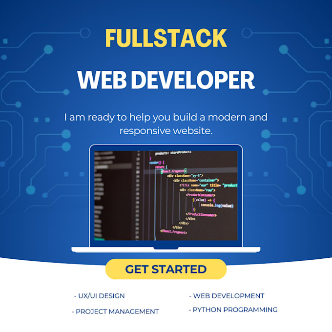 Gig Preview - Be your full stack web developer in PHP laravel, HTML, CSS