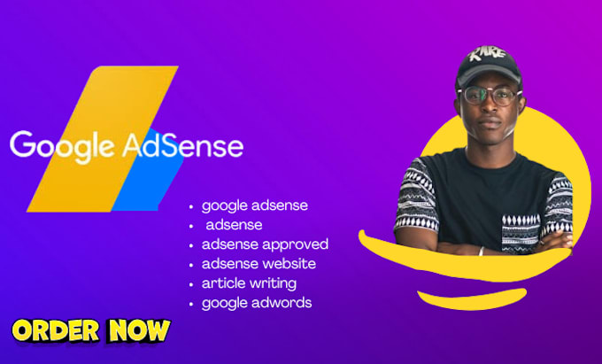 Gig Preview - Google adsense adsense approved ,adsense website article writing  adwords