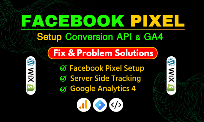 Bestseller - setup meta facebook pixel, server side, ga4, conversion API, ecommerce tracking