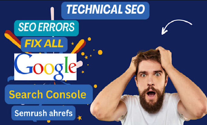 Gig Preview - Fix google search console error and index your website semrush, ahrefs or moz