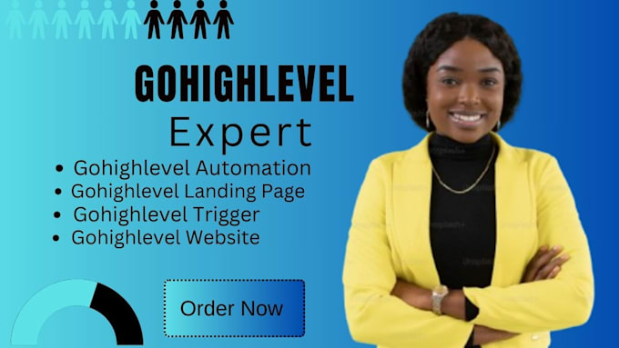 Gig Preview - Create gohighlevel workflows, forms surveys, funnels, websites in ghl