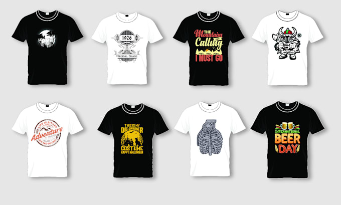 Gig Preview - Create hand drawn, typography, t shirt, clothing design